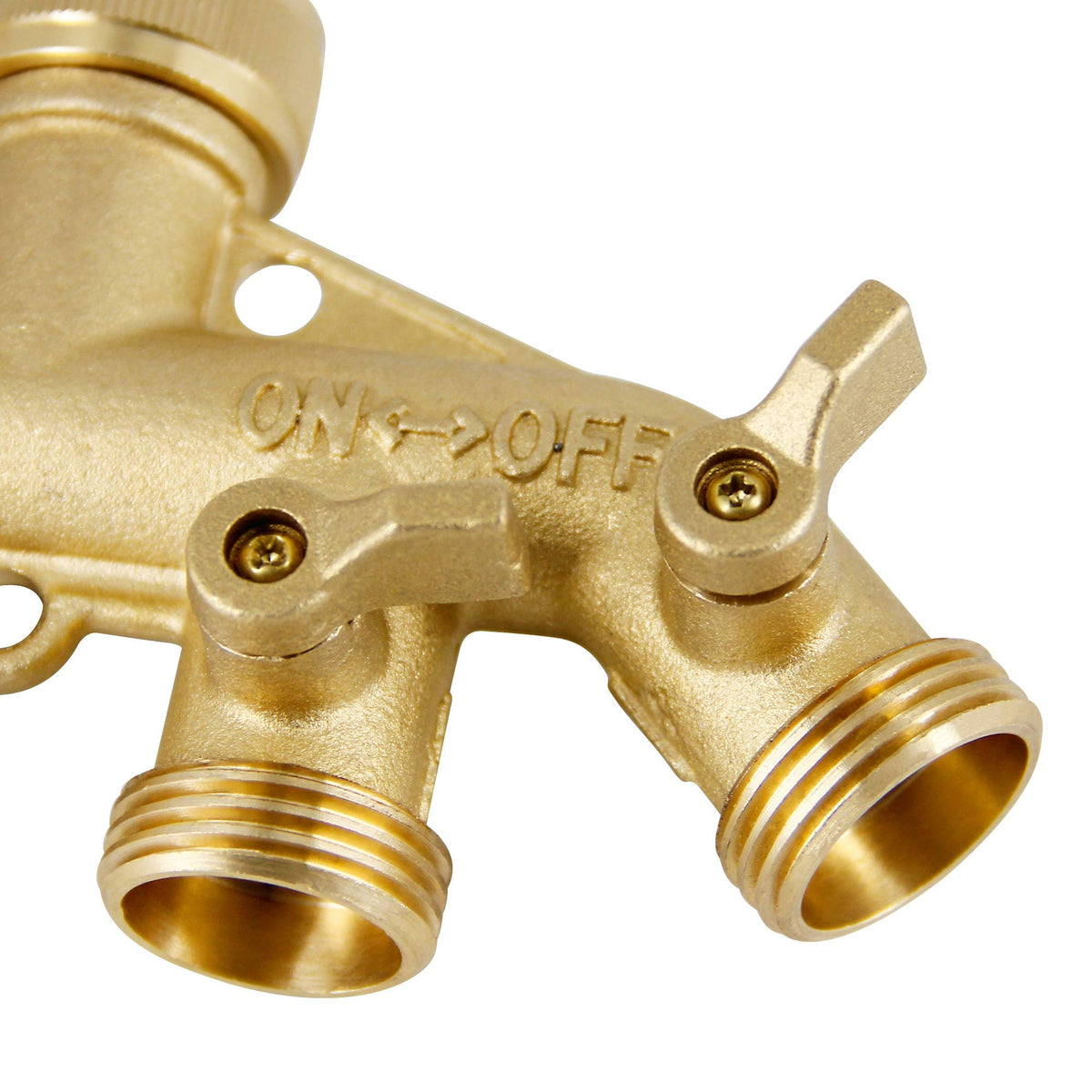 Lifynste hose splitter includes gaskets and tape for leak-tight setup