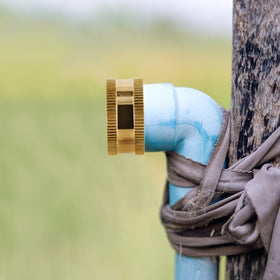 Lifynste brass cap with rubber washer delivering reliable leakage protection
