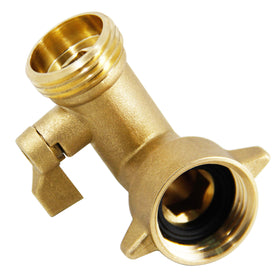 Lifynste low-spigot-angle elbow simplifies timer hookups.