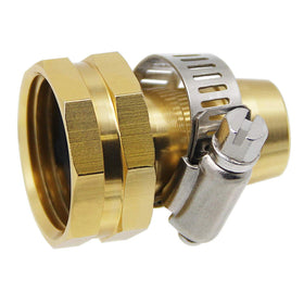 Lifynste outdoor faucet to hose connection setup during yard maintenance