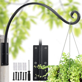 Lifyzoon 22-inch heavy-duty bracket for indoor or outdoor plant displays.