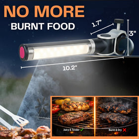 LIGHTACCENTS compact dimensions 10.2in x 3in x 1.7in fit on grill handles