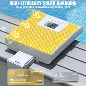 LightHacker rugged IP67 seal protects against moisture for poolside use