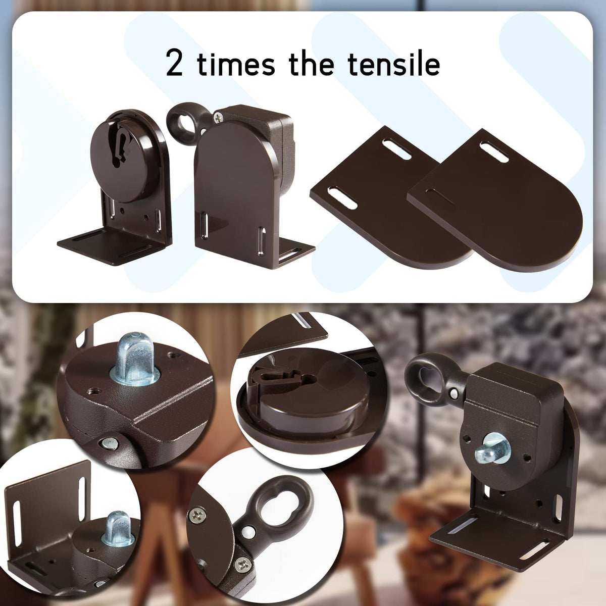 Lihopefe replacement parts for Coolaroo external shades.