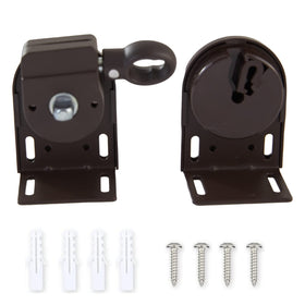 Lihopefe roller blind bracket installation for outdoor sunshades improves setup ease.