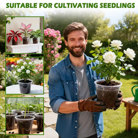 Lijnryu reinforced seed starter pot designed for reuse