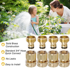 LIKAGE brass construction highlights durability for outdoor use