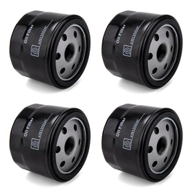 LikeLion AM125424 oil filter side view highlighting durable metal shell for long service.
