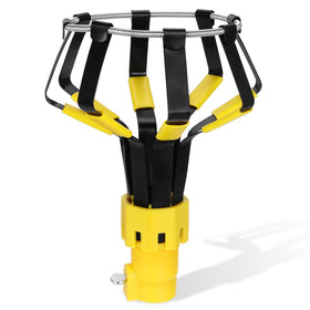 LikeLion professional floodlight changer with extendable reach enables safe overhead bulb replacement