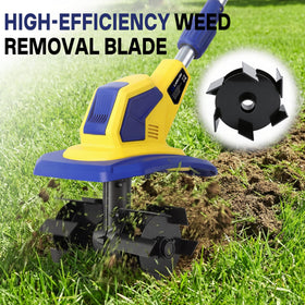 Ergonomic 180-degree handle reduces fatigue during extended use