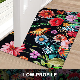 Likiyol absorbent entryway mat helps keep interior floors clean