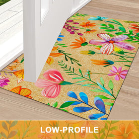 Likiyol door mat shows a low-profile design near the doorway.