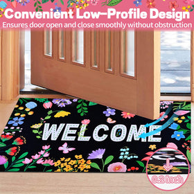 Likiyol 18x30 size door mat for versatile entryway fit
