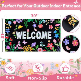 Likiyol mat suitable for outdoor and indoor use at entrances