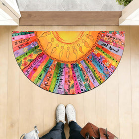 Likiyol indoor outdoor use mat welcomes guests anywhere, year-round