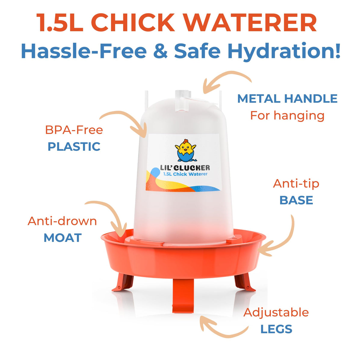 Lil'Clucker brooders-ready kit simplifies chick rearing in compact spaces.