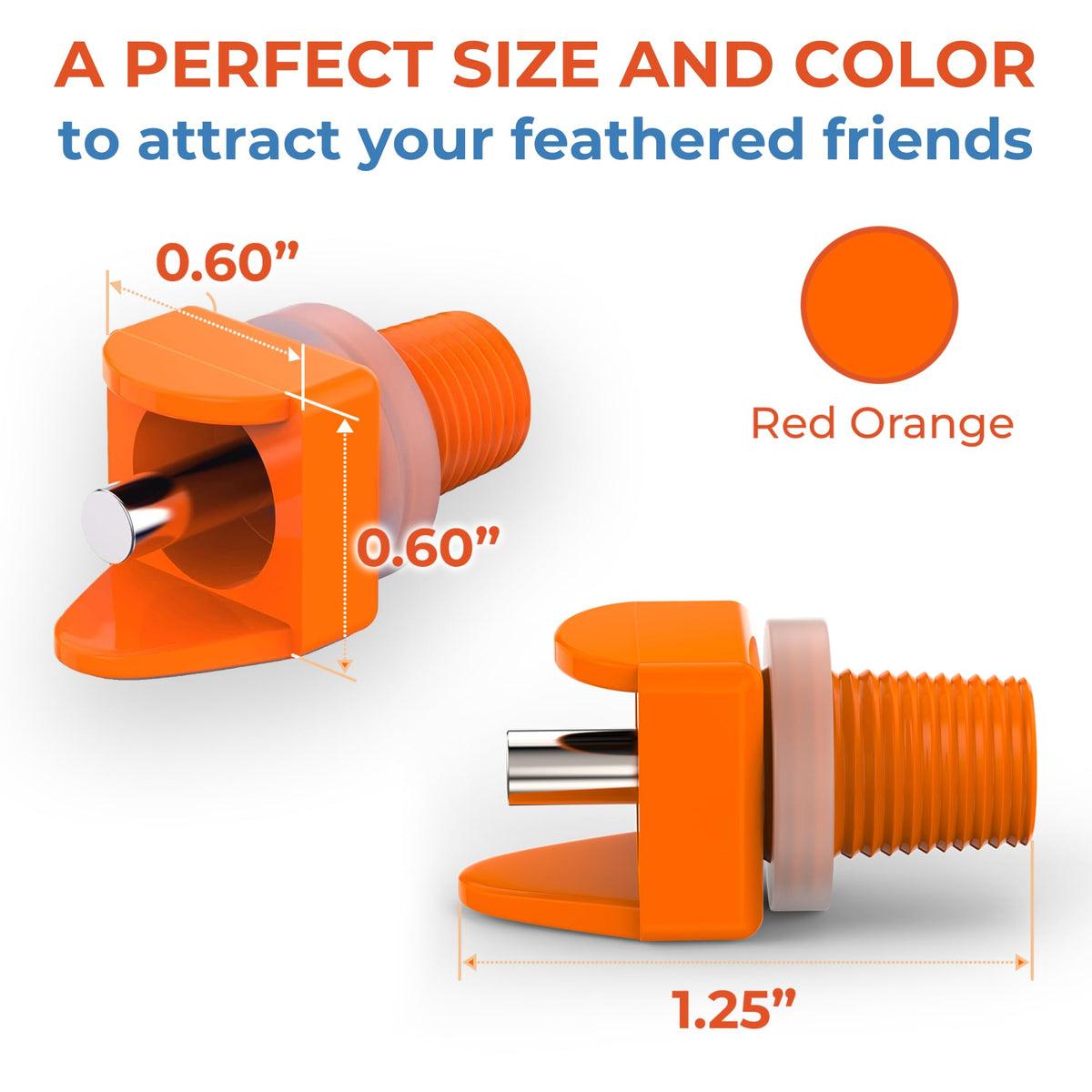 Lil'Clucker drill bit and install tool shown for fast poultry waterer installation.