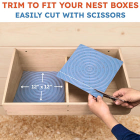 Lil'Clucker durable coop bedding you can reuse over time