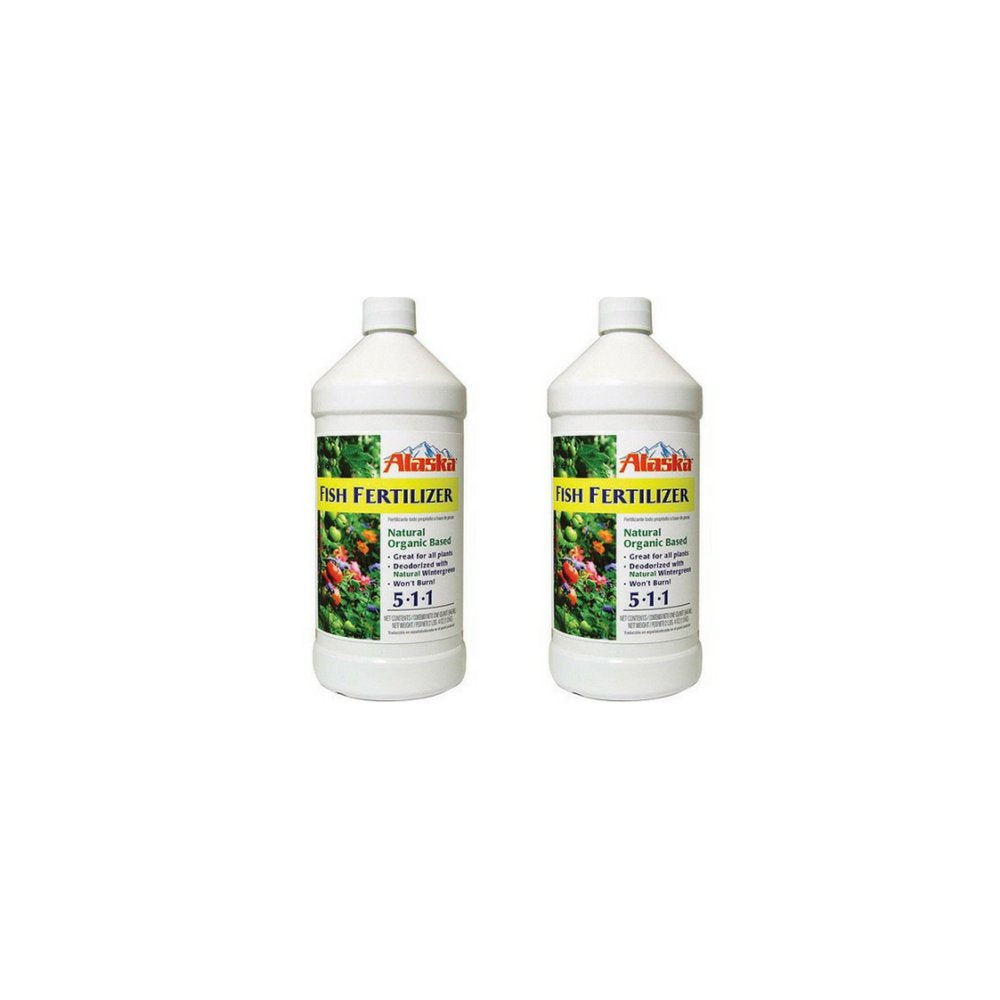 Lilly Miller Alaska Fish Fertilizer 5-1-1 concentrate bottle for healthier vegetables and blooms
