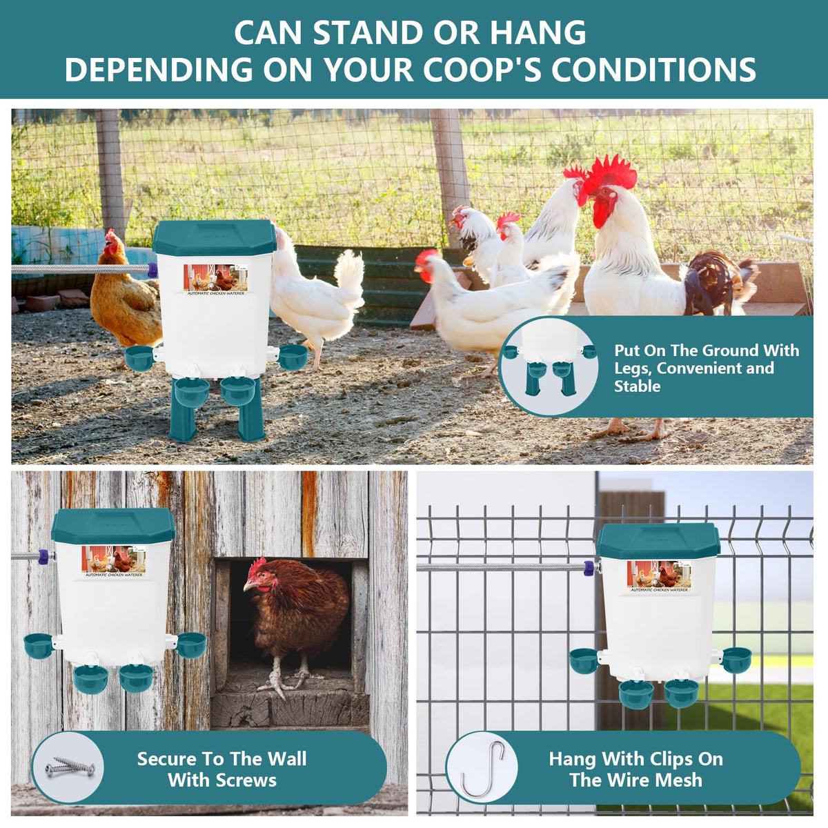 Lilyang waterer clear installation instructions and video guide for quick setup