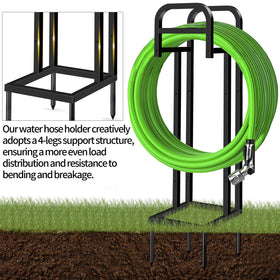 Lilybud detachable hose hanger design allows easy movement and storage