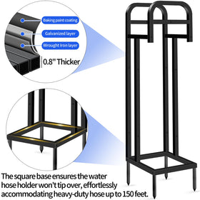 Lilybud double-layer coating protects the stand from rust and weathering