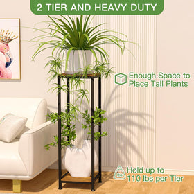 Lilybud indoor-outdoor plant shelf with minimalist frame complements living spaces.
