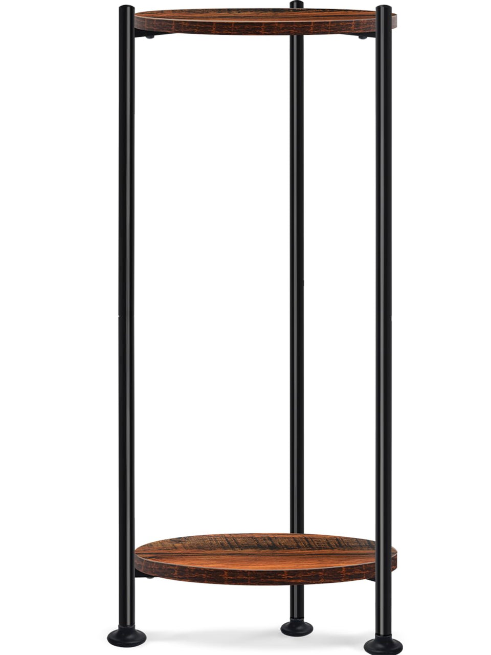 Lilybud Lily Plant Stand 30inch 2-tier elevates indoor greenery with sturdy, space-saving design.
