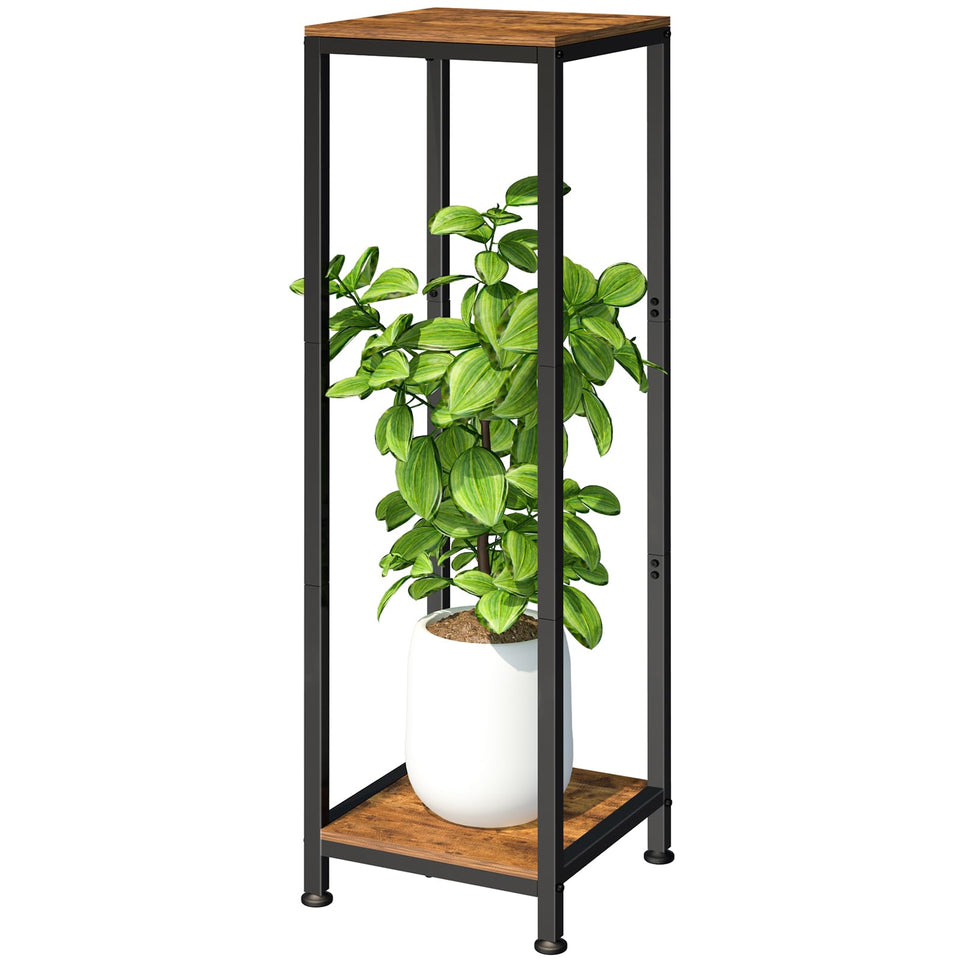 Lilybud Lily Plant Stand 41-inch tall frame elevates indoor greenery with sturdy support.