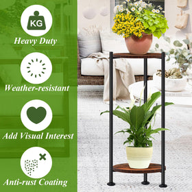 Suitable for both indoor and outdoor use on balconies, decks, or living rooms.