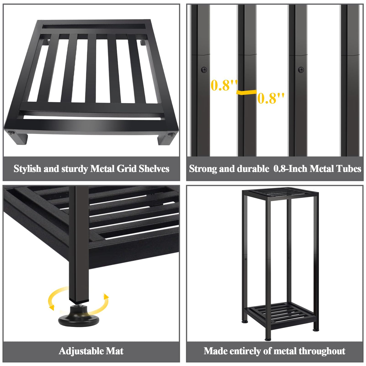 Lilybud Lily plant stand outdoor-ready for garden, patio, or balcony display
