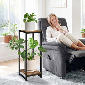 Lilybud Lily Plant Stand patio outdoor use illustrates suitable for outdoor spaces.