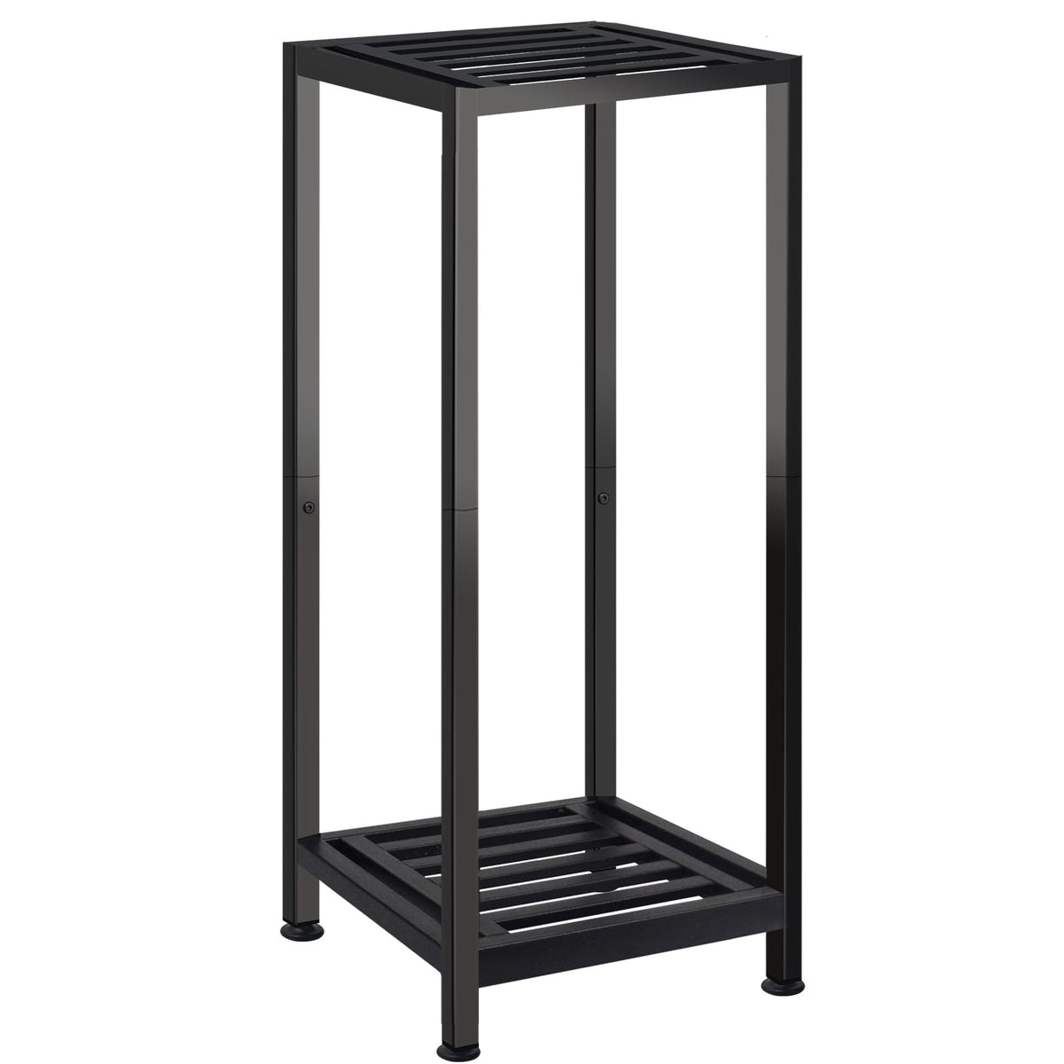 Lilybud Lily plant stand top view showing sturdy, uniform metal frame for indoor or outdoor use