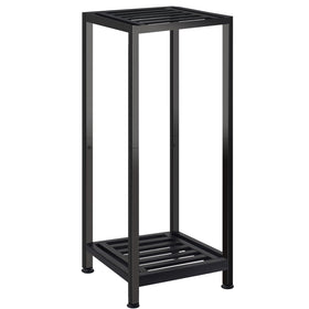 Lilybud Lily plant stand top view showing sturdy, uniform metal frame for indoor or outdoor use