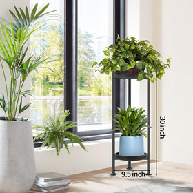 Lilybud Lily plant stand tri-prism frame emphasizes reliable support and 50 lb capacity.
