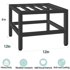 Lilybud plant stand features easy-assembly design for quick indoor garden focal points.