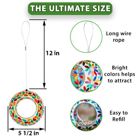 Lily's Home hanging loop keeps installation simple and secure.