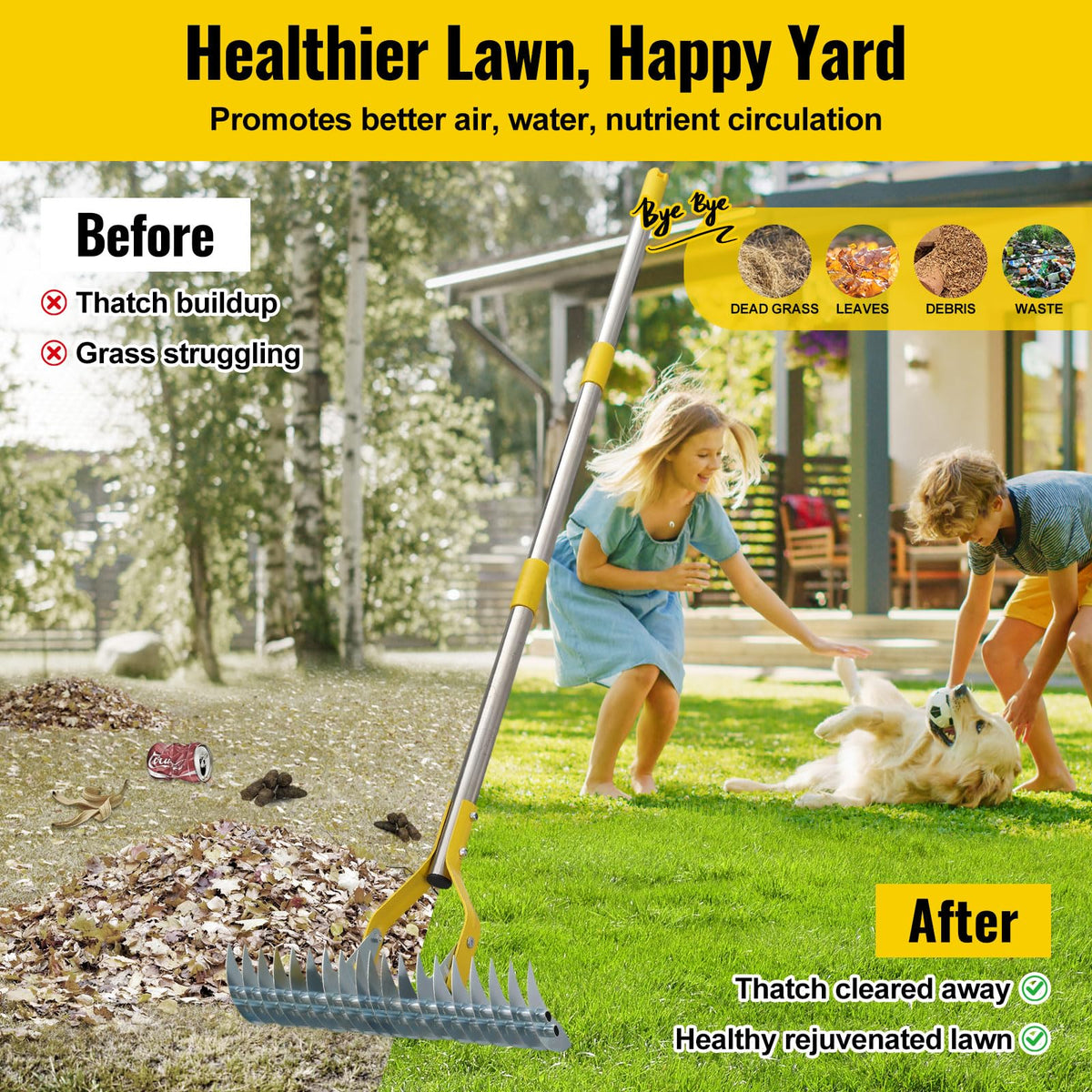 Lilyvane all-stainless construction offers durable, rust-resistant performance.