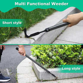 Lilyvane Crack Weeder with ash wood handle for comfortable grip.
