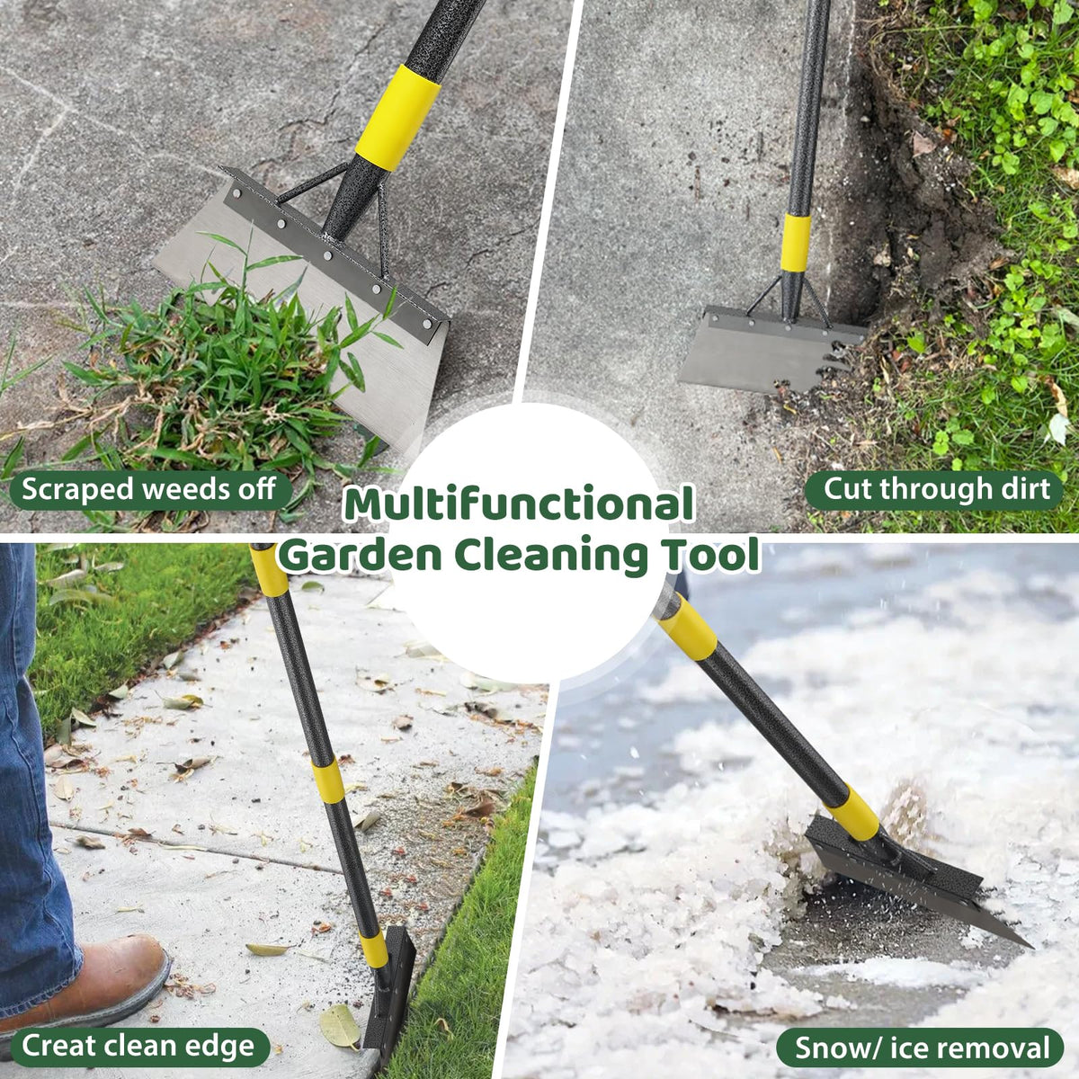 Lilyvane Garden Flat Shovel easy-assembly design saves setup time