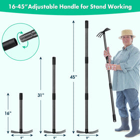 Lilyvane adjustable long-handle for customized reach