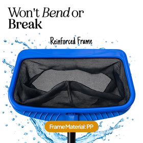 LIME POOL 120 GSM mesh traps fine debris while allowing water flow