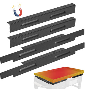 LimeCare wind guard magnetic front view improves heat control on Blackstone 28in griddles.