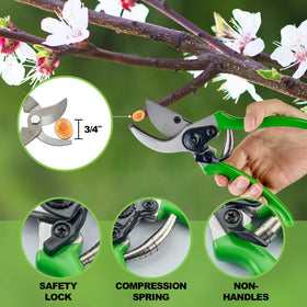 Linatikou pro pruning shears used for bouquet arranging