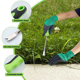 Linatikou stand-up dandelion weeder aids upright weeding in lawns and beds