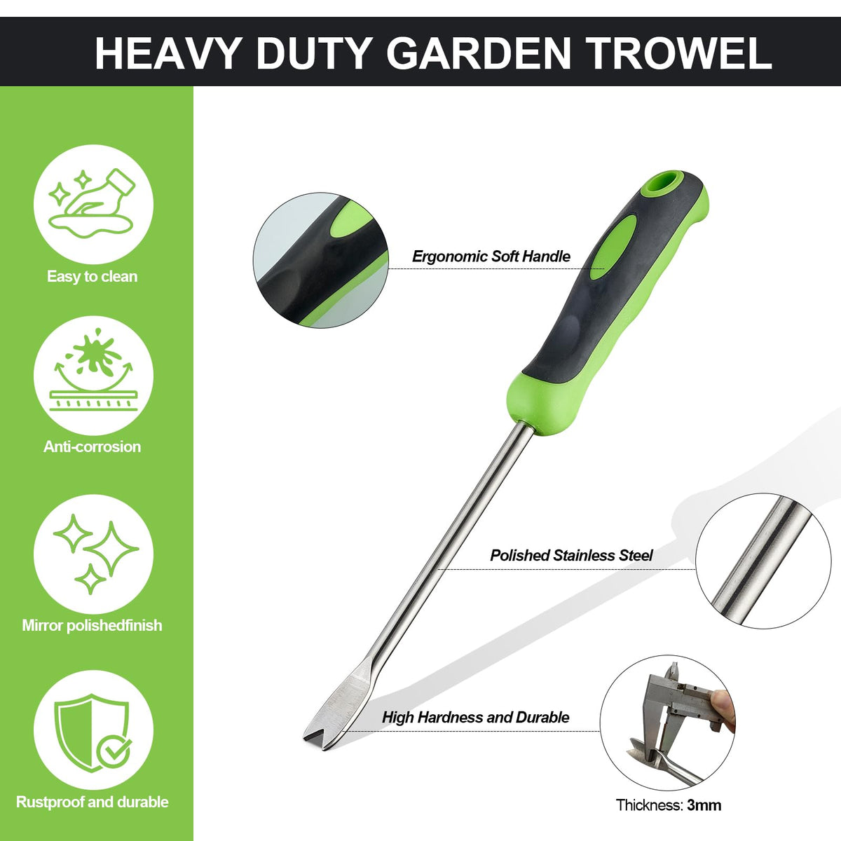 Linatikou weed puller handle ergonomic grip reduces hand strain during sessions