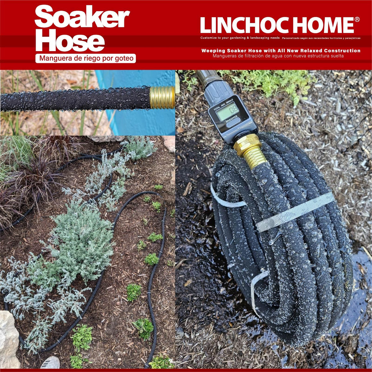 LINCHOC HOME water delivery reaches root zones to reduce waste