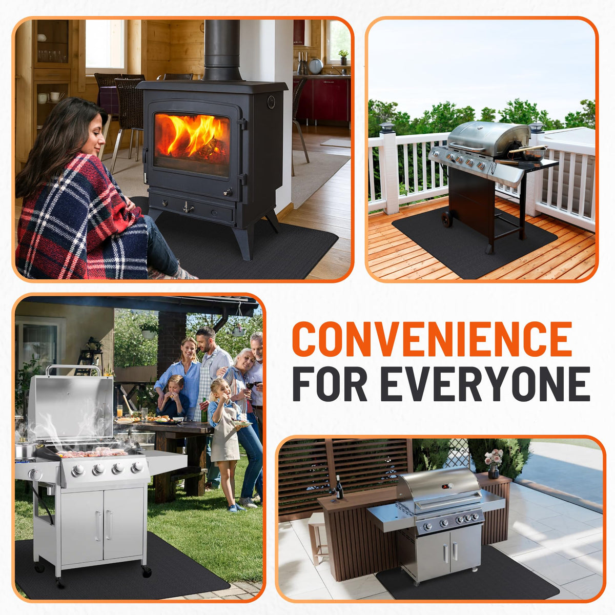 Linda's Essentials American-brand quality delivers durable protection for long barbecue seasons.