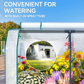 Lineware galvanized panels offer sturdy construction for durable outdoor gardening.