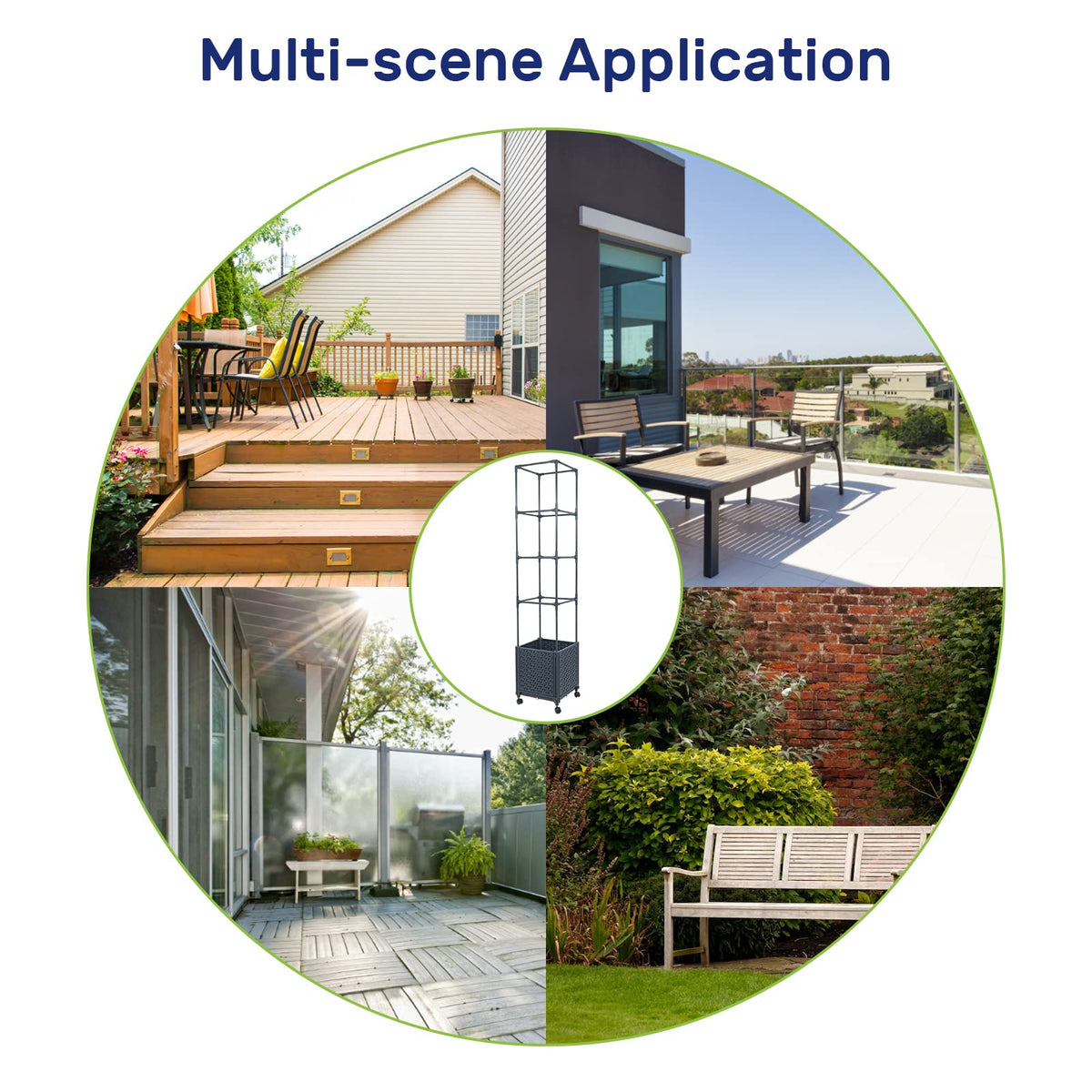 LINEX expandable trellis lets you adjust space as needed